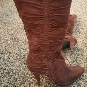 Brown High Heel Boots